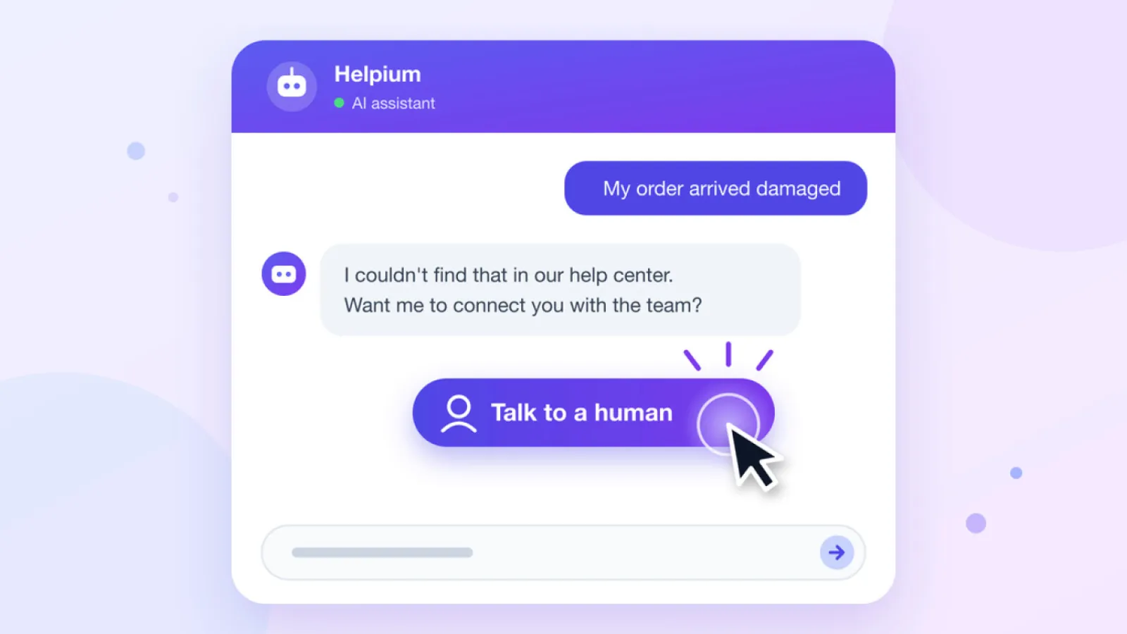 AI to human handoff: when your chatbot should pass the conversation to a person