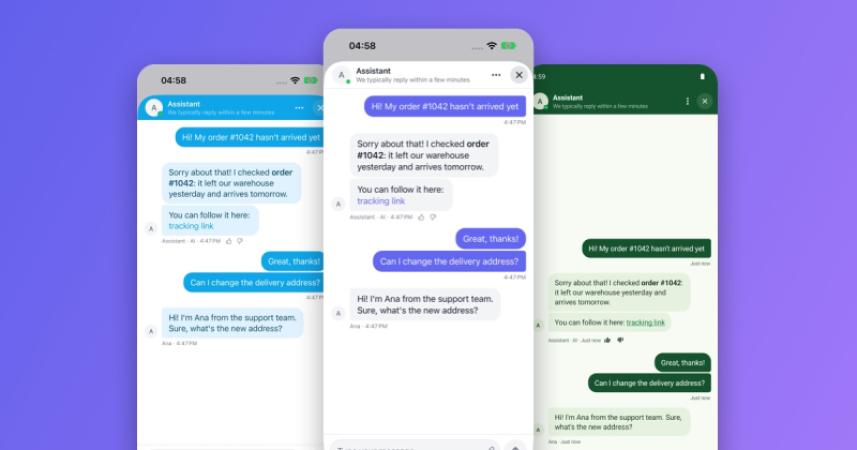 How to add native support chat to your iOS and Android apps